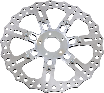 ARLEN NESS Front Rotor - 7 Valve - 14" - Chrome 33-10302-203