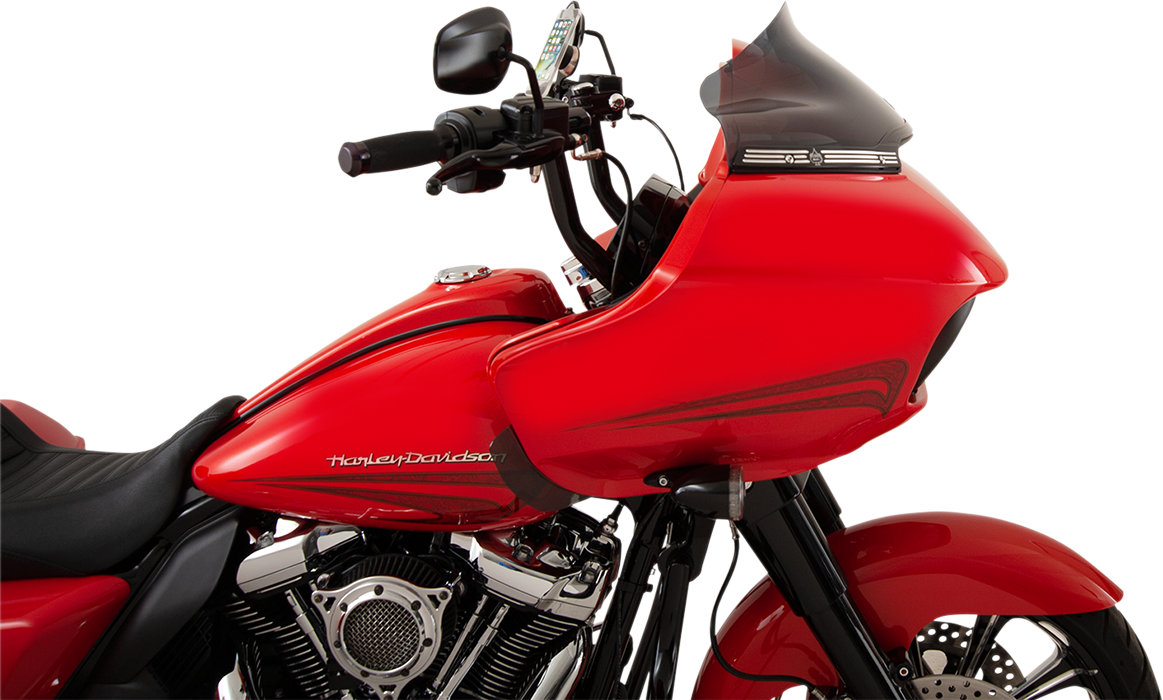 KLOCK WERKS Sport Flare® Windshield - 9" - Dark Smoke - '15-'25 FLTR KWW-01-0326