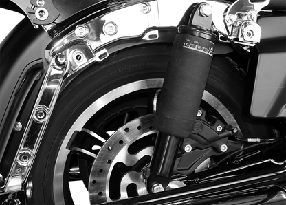 LEGEND SUSPENSION AIR-A FL Adjustable Air Suspension with Black Handlebar Control for FLH - Part 1311-0153