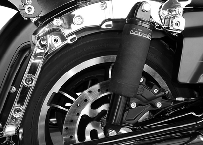 Legend Suspension AIR-A FL Adjustable Air Suspension Kit with Black Handlebar Control for FLTRX/U - Part #1311-0151