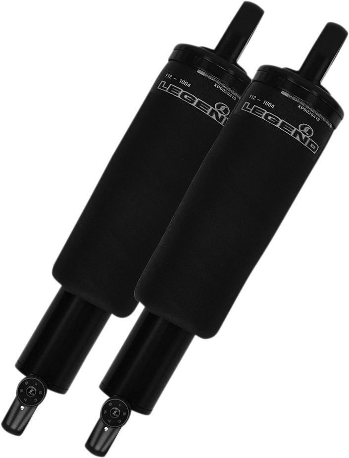 Legend Suspension AIR-A FL Adjustable Air Suspension Kit with Black Handlebar Control for FLTRX/U - Part #1311-0151