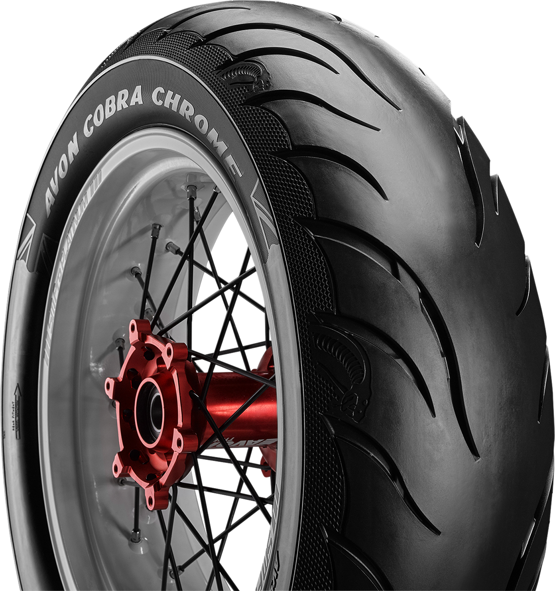 AVON Cobra Chrome AV92 Rear Tire - MT90B16 - 74H | High-Performance Cruiser and Touring Tire
