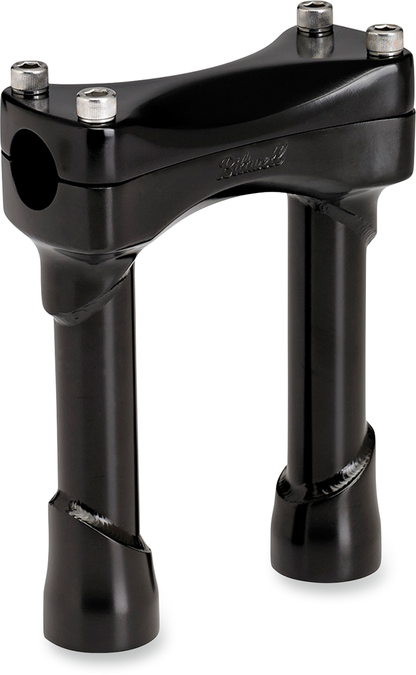 BILTWELL Murdock Handlebar Risers - 6" - Black 6403-201-06