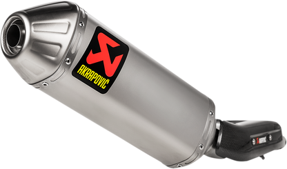 AKRAPOVIC Slip-On Line Muffler - Titanium - Ténéré 700 S-Y7SO2-HFTT