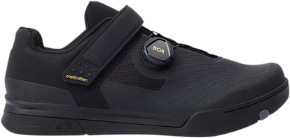CRANKBROTHERS Mallet BOA® Clip-In Shoes - Black/Gold - US 12.5 MAB01080A-12.5