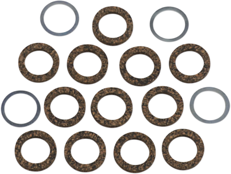 JAMES GASKET Pushrod Seal Set - '57-'79 Sportster JGI-17955-36-XL