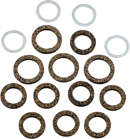 JAMES GASKET Pushrod Seal Set - '48-'79 Big Twin/'66-E'79 Shovelhead JGI-17955-48-FL