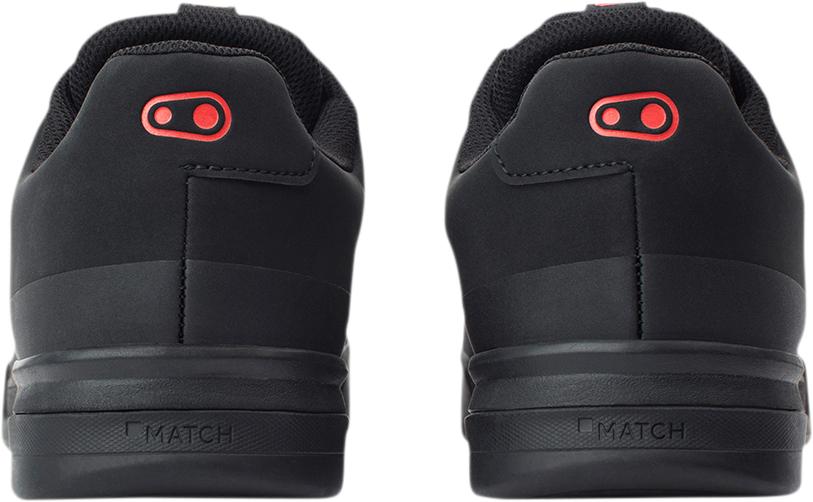 CRANKBROTHERS Mallet Lace Clip-In Shoes - Black/Red - US 12.5 MAL01030A-12.5