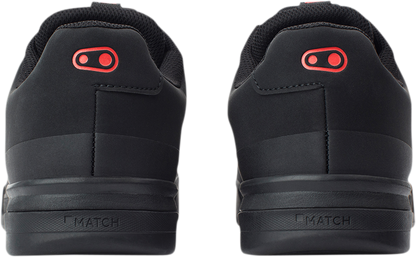 CRANKBROTHERS Mallet Lace Clip-In Shoes - Black/Red - US 12.5 MAL01030A-12.5