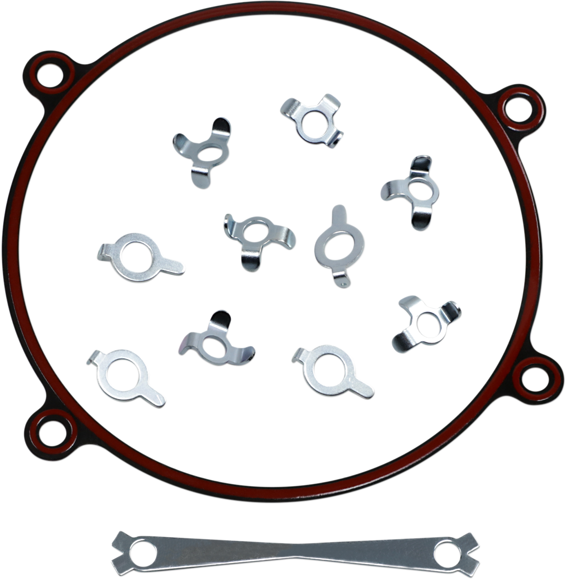 JAMES GASKET Crankcase Saver Kit - Rubber Coated Metal - '84-'99 EVO/'99-'06 Twin Cam JGI-11125-XM