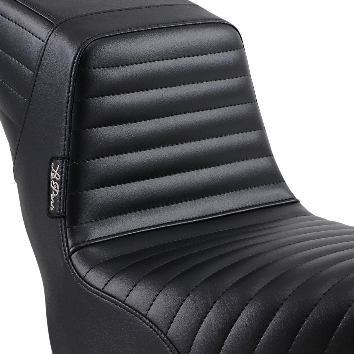 LE PERA Kickflip Seat - Pleated - Black - Softail '18-'23 LYR-590PT