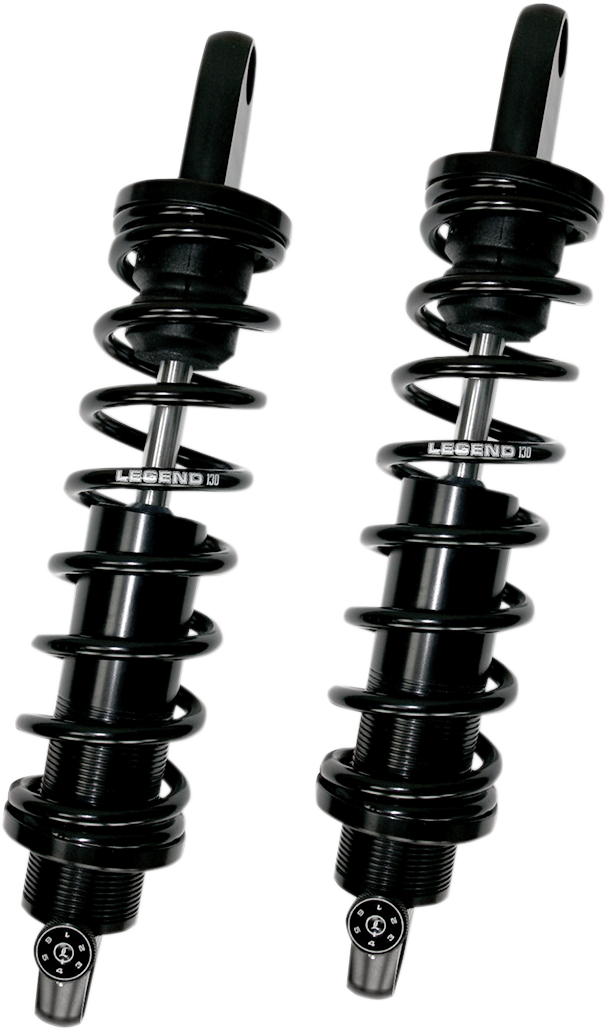 Legend Suspension REVO-A Adjustable FXR Coil Suspension - 13-Inch Gloss Black - Standard by Legend Suspension Part 1310-1107