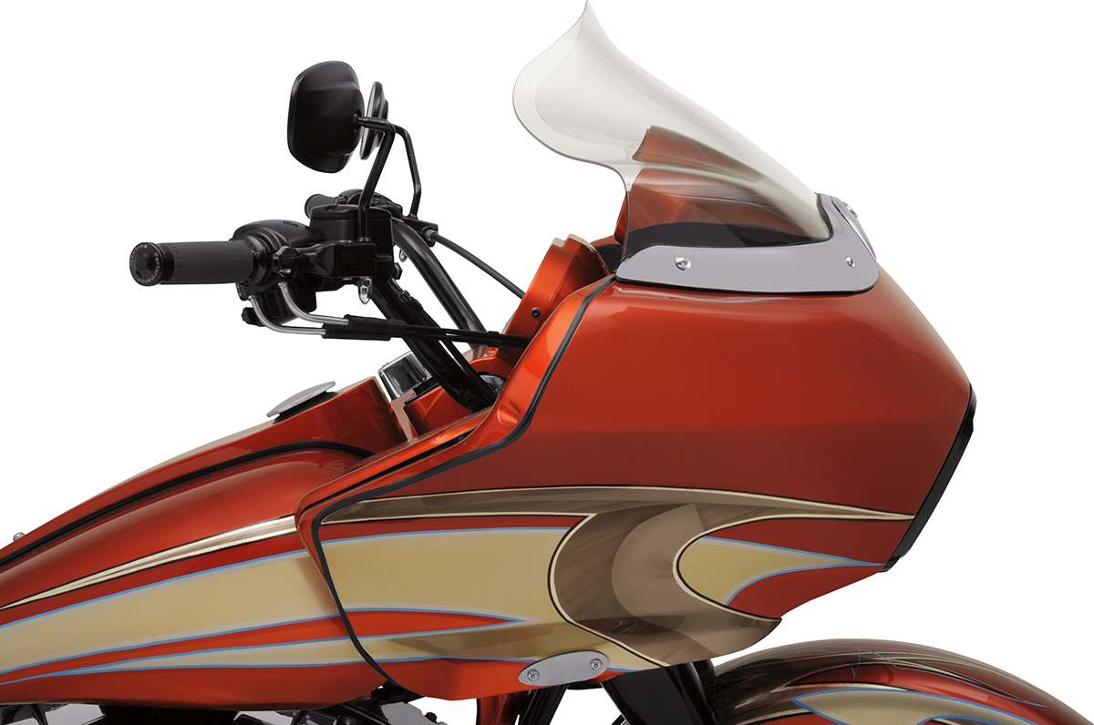 KLOCK WERKS Sport Flare® Windshield - 12" - Tinted - '98-'13 FLTR KWW-01-0192