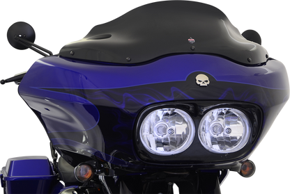 KLOCK WERKS Sport Flare® Windshield - 8" - Black - '98-'13 FLTR KWW-01-0190
