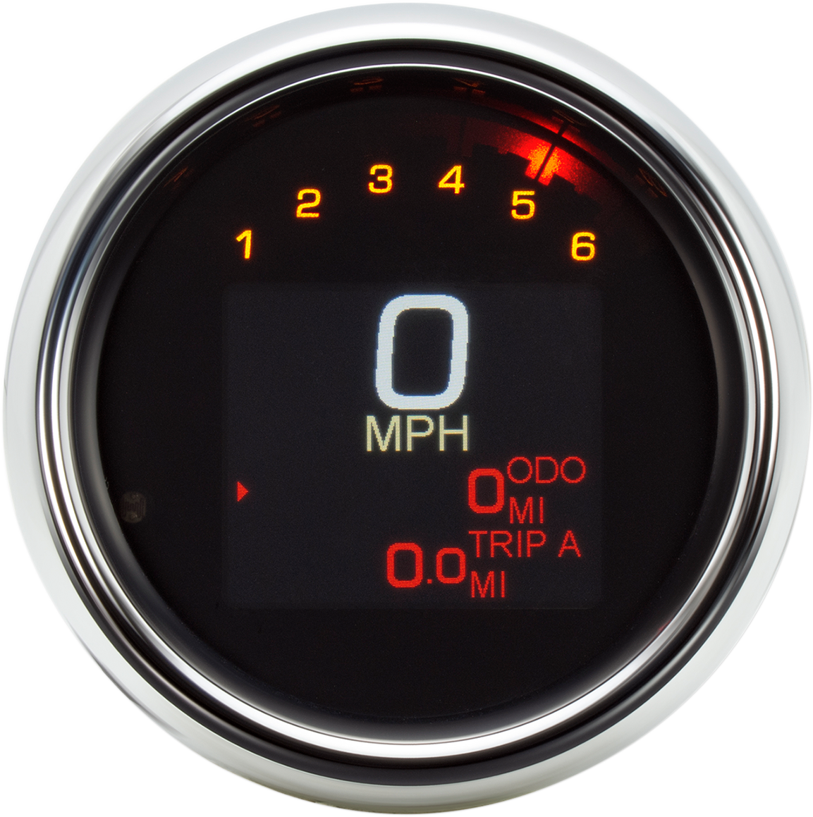 DAKOTA DIGITAL Tank Speedometer - Chrome Bezel - 3-3/8" MLX-3004