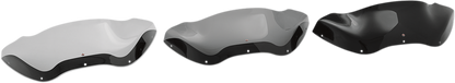 KLOCK WERKS Sport Flare® Windshield - 8" - Black - '98-'13 FLTR KWW-01-0190