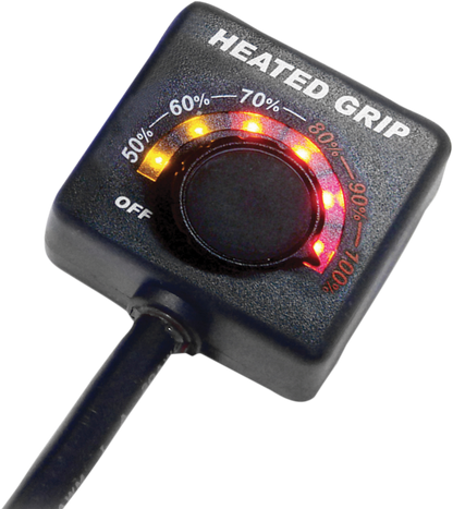 KOSO NORTH AMERICA Heated Grip Kit with LED Indicator - Motorcycle - 7/8" AM10700F