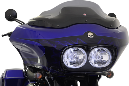 KLOCK WERKS Sport Flare® Windshield - 8" - Smoke - '98-'13 FLTR KWW-01-0189