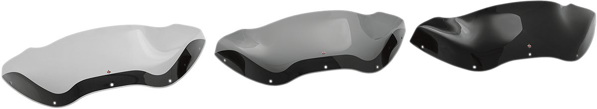 KLOCK WERKS Sport Flare® Windshield - 8" - Smoke - '98-'13 FLTR KWW-01-0189