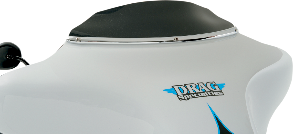 KLOCK WERKS Flare® Windshield - 3-1/2" - Black - '96-'13 FLH KWW-01-0204