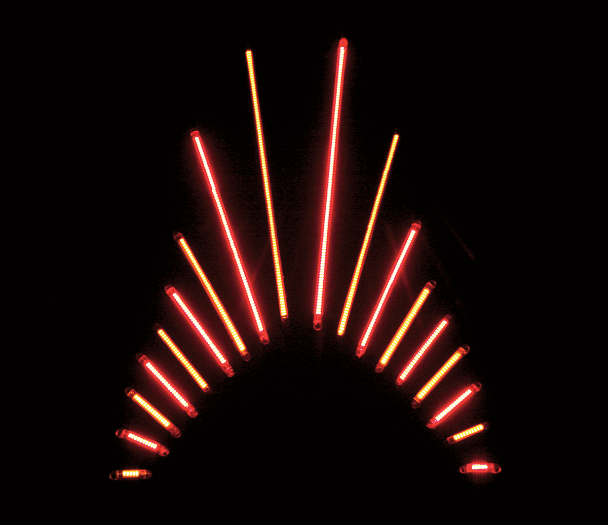 CUSTOM DYNAMICS TruFLEX® LED Strip - 12-3/4" - Red/Red TF100RR