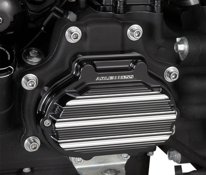 ARLEN NESS 10-Gauge Hydraulic Clutch Actuator Cover - Black/Machined - '14-'20 Harley-Davidson 03-823