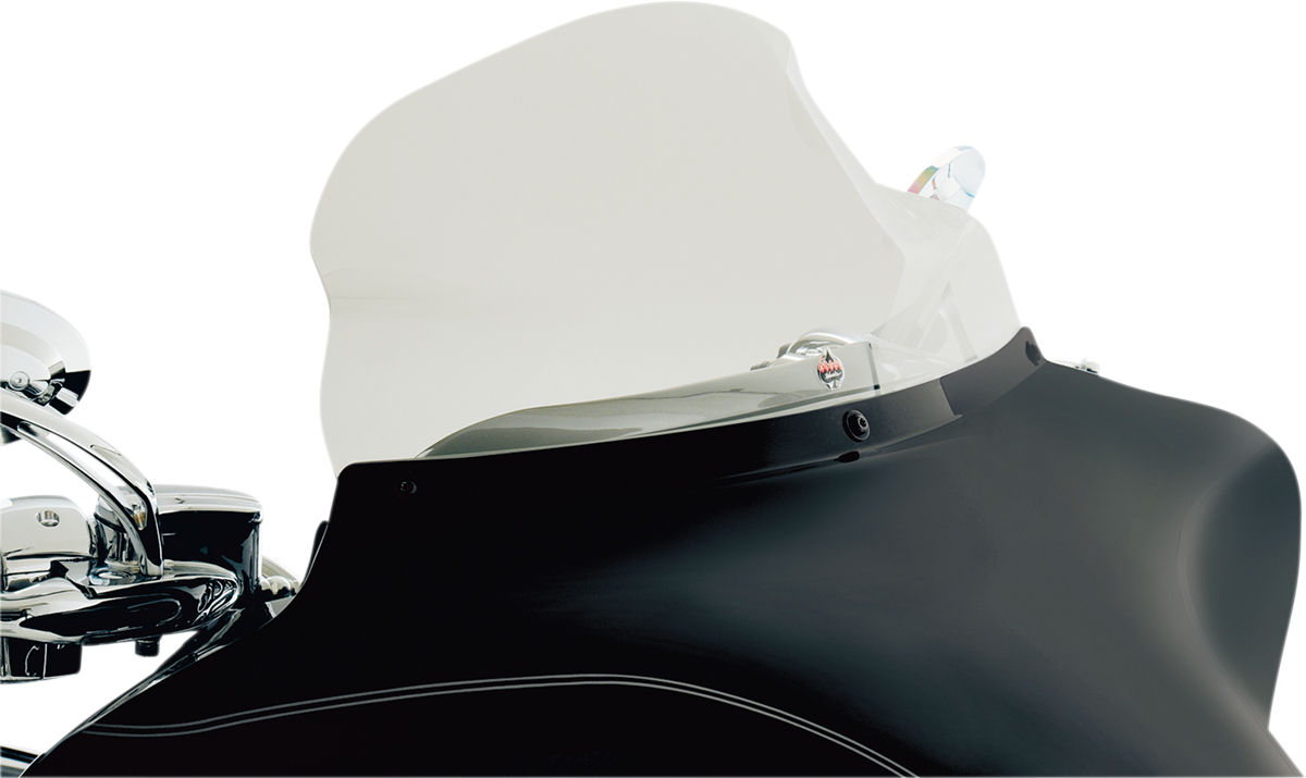 KLOCK WERKS Flare® Windshield - 8-1/2" - Tinted - '96-'13 FLH KWW-01-0209
