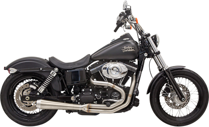 BASSANI XHAUST Road Rage 3 Exhaust - Stainless - '91-'17 Dyna 1D1SS