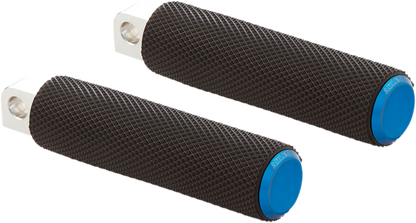 ARLEN NESS Foot Pegs - Knurled - Blue 07-937