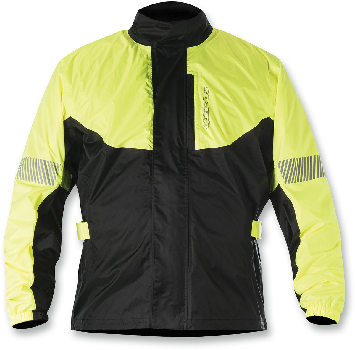 ALPINESTARS Hurricane Rain Jacket - Fluorescent Yellow/Black - Large 3204617-551-L