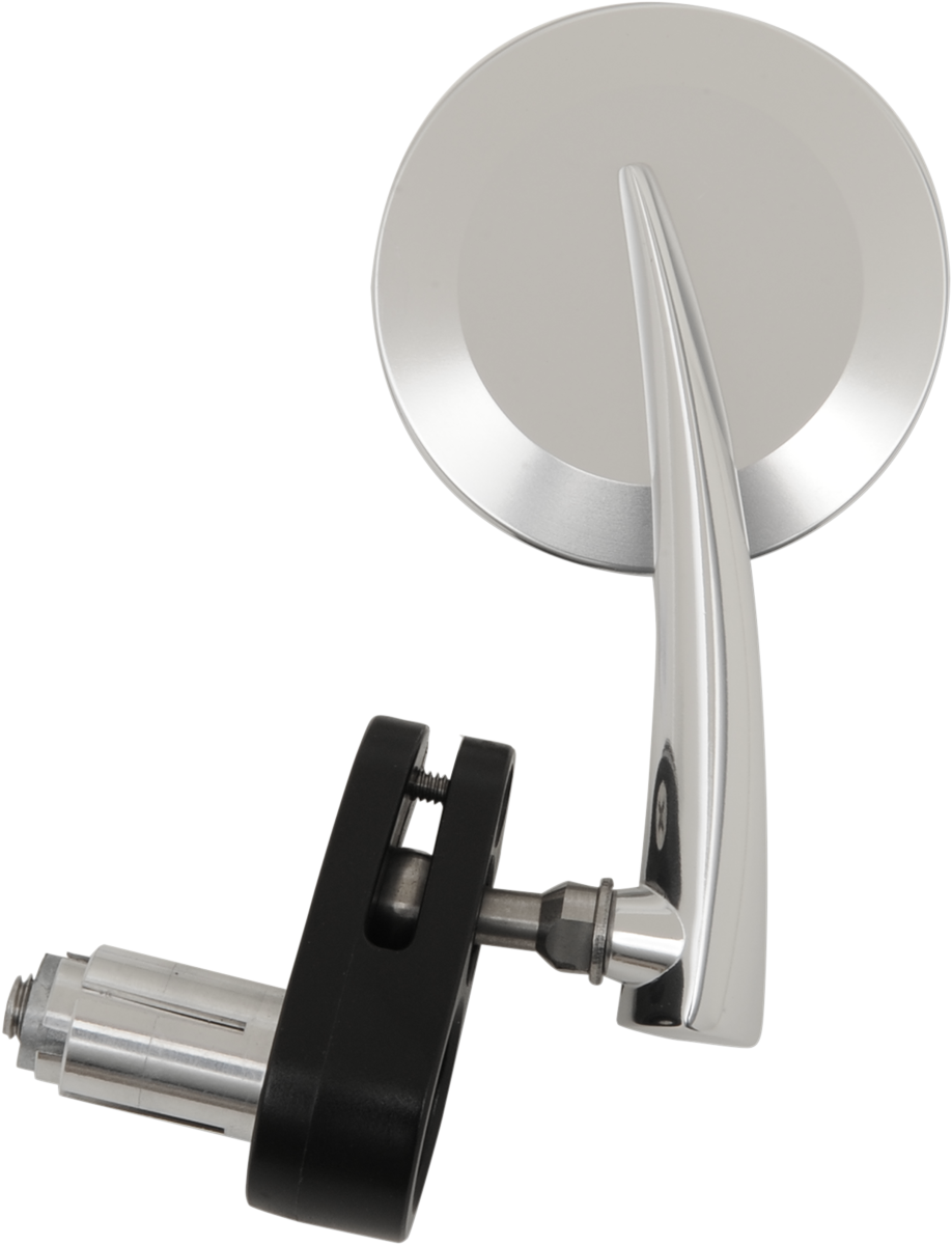 EMGO Mirror - Side View - Round - Polished - Left 20-34044