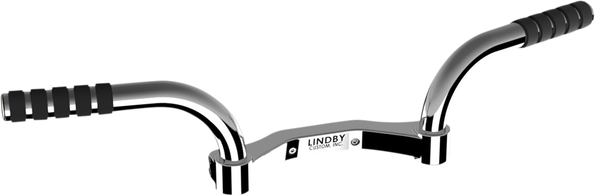 LINDBY Adjustable Footrest - Chrome - FLH '14-'26 280000