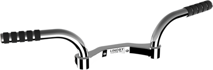 LINDBY Adjustable Footrest - Chrome - FLH '14-'26 280000