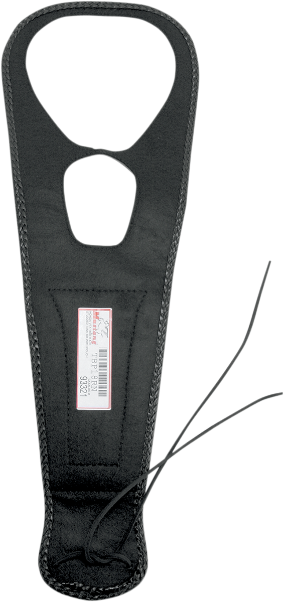 MUSTANG Pouch Tank Bib - Studded - Black - Honda 93321