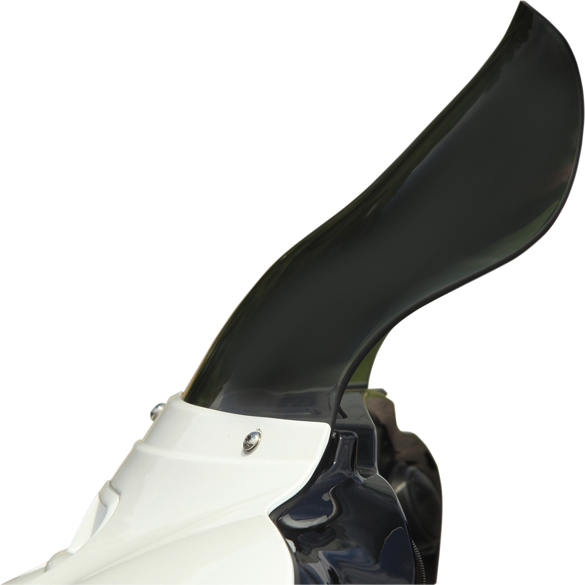 KLOCK WERKS Flare® Windshield - 10-1/2" - Tinted - '14-'25 FLH KWW-01-0468
