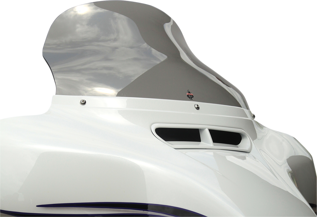 KLOCK WERKS Flare® Windshield - 10-1/2" - Tinted - '14-'25 FLH KWW-01-0468