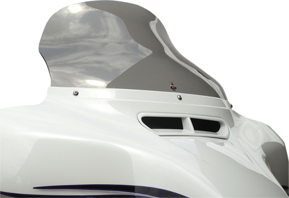 KLOCK WERKS Flare® Windshield - 10-1/2" - Tinted - '14-'25 FLH KWW-01-0468