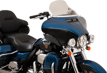 KLOCK WERKS Flare® Windshield - 10-1/2" - Tinted - '14-'25 FLH KWW-01-0468