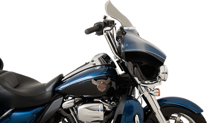 KLOCK WERKS Flare® Windshield - 10-1/2" - Tinted - '14-'25 FLH KWW-01-0468