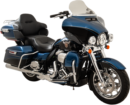 KLOCK WERKS Flare® Windshield - 10-1/2" - Tinted - '14-'25 FLH KWW-01-0468