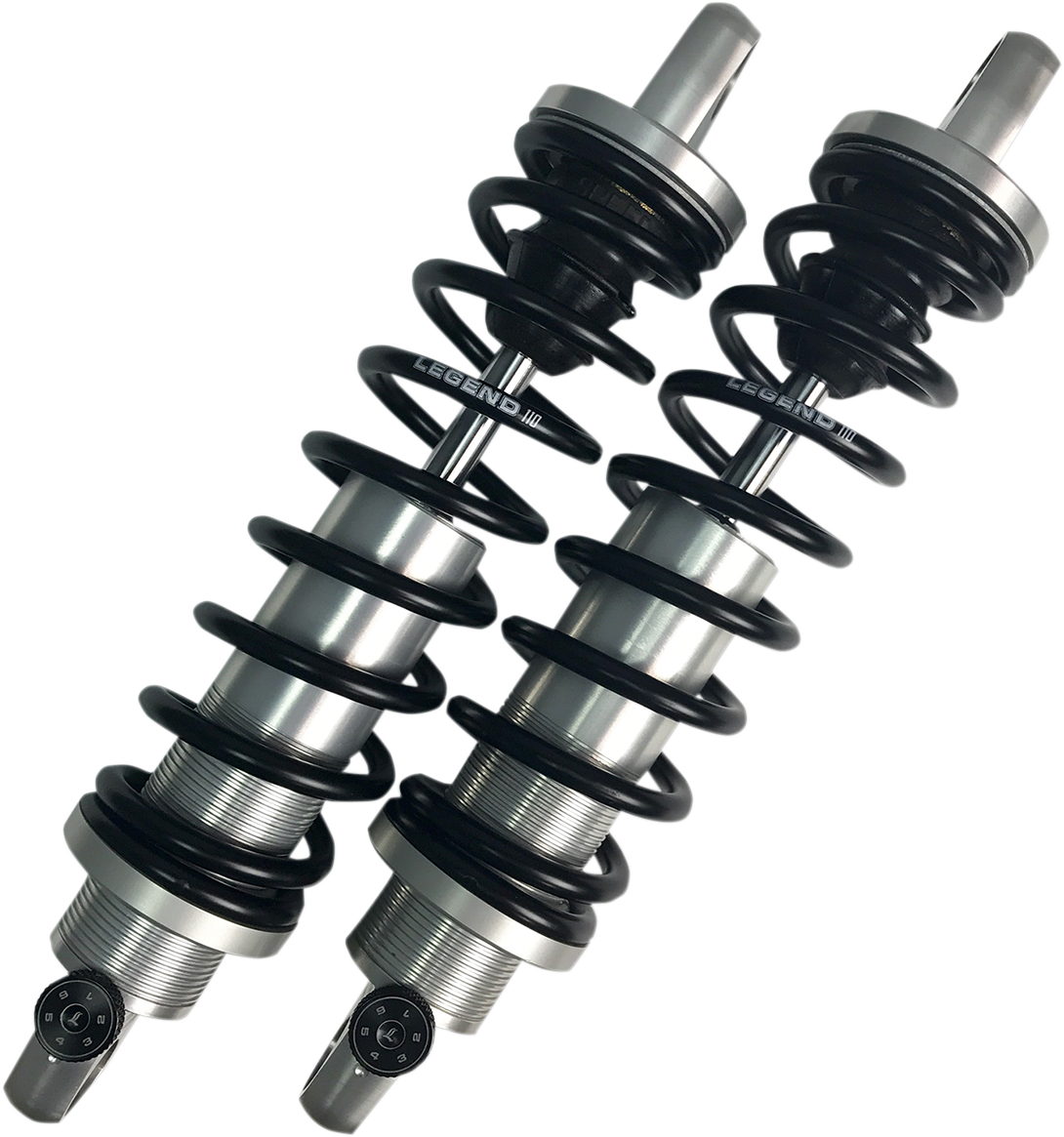 Legend Suspension REVO-A Shocks - 12-Inch Clear Anodized Heavy Duty - Part Number 1310-1774