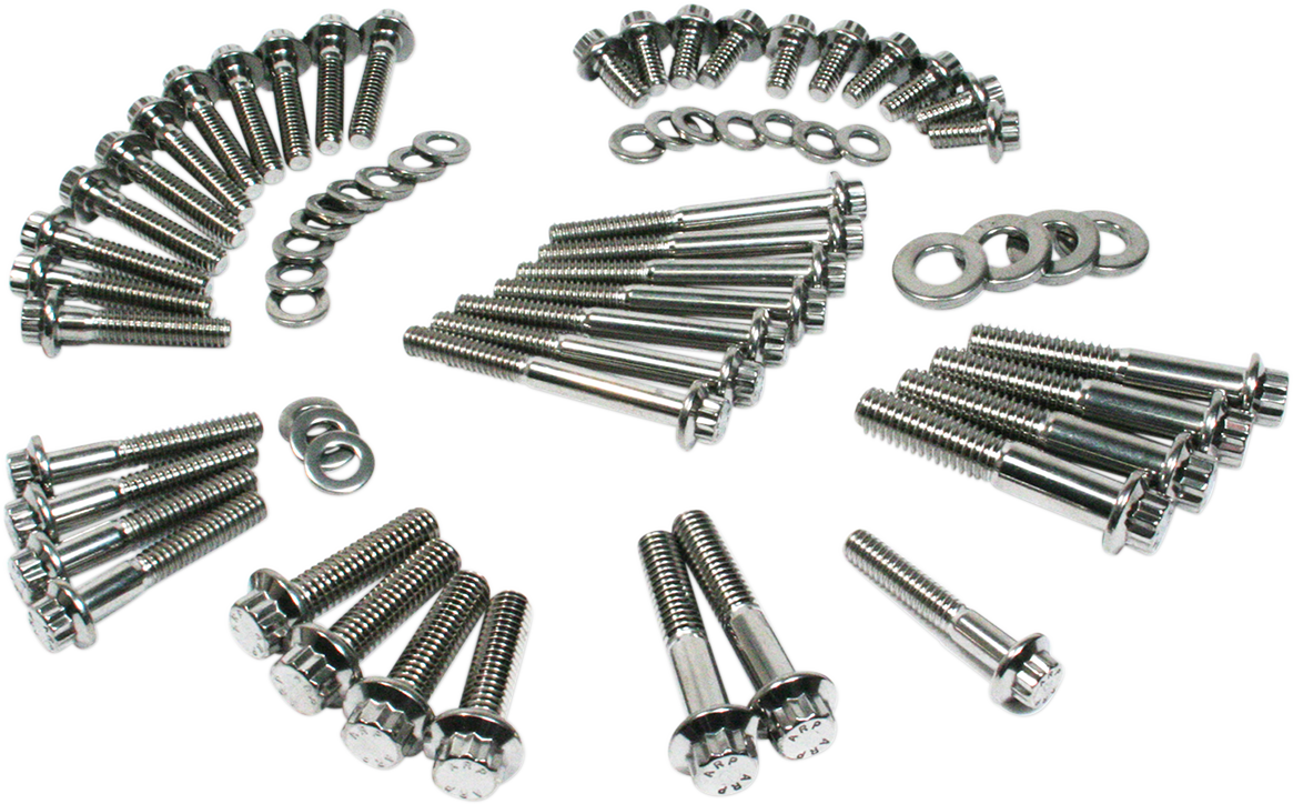 FEULING PARTS Fastener Kit - External Primary/Transmission - 12-Point - FL 3056