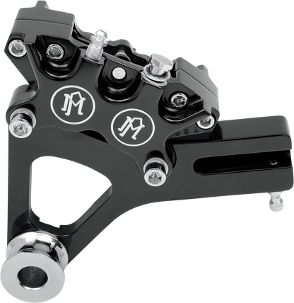 PERFORMANCE MACHINE (PM) 4-Piston Caliper - Rear - Contrast Cut™ - 08-17 FXD 1259-0052-BM