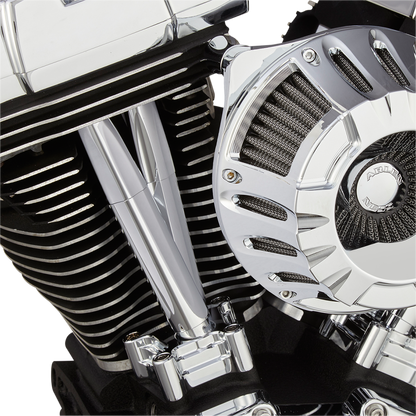 ARLEN NESS Pushrod Tube Cover Kit - Deep Cut® - Chrome - Twin Cam 03-630