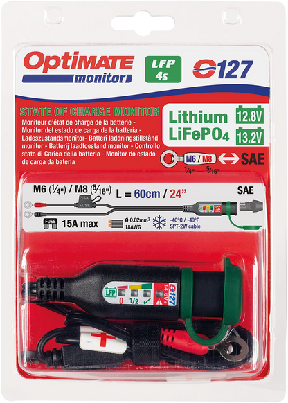 TECMATE Battery Monitor Lead - Lithium O-127