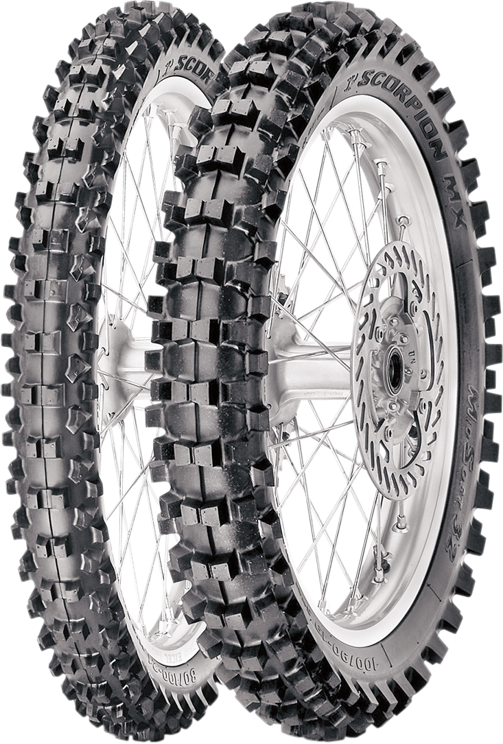 PIRELLI Tire - Scorpion™ XC Mid Soft - Rear - 110/100-18 - 64M 3556600