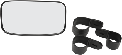 EMGO Mirror - Rear View - Rectangle - Black 20-64574