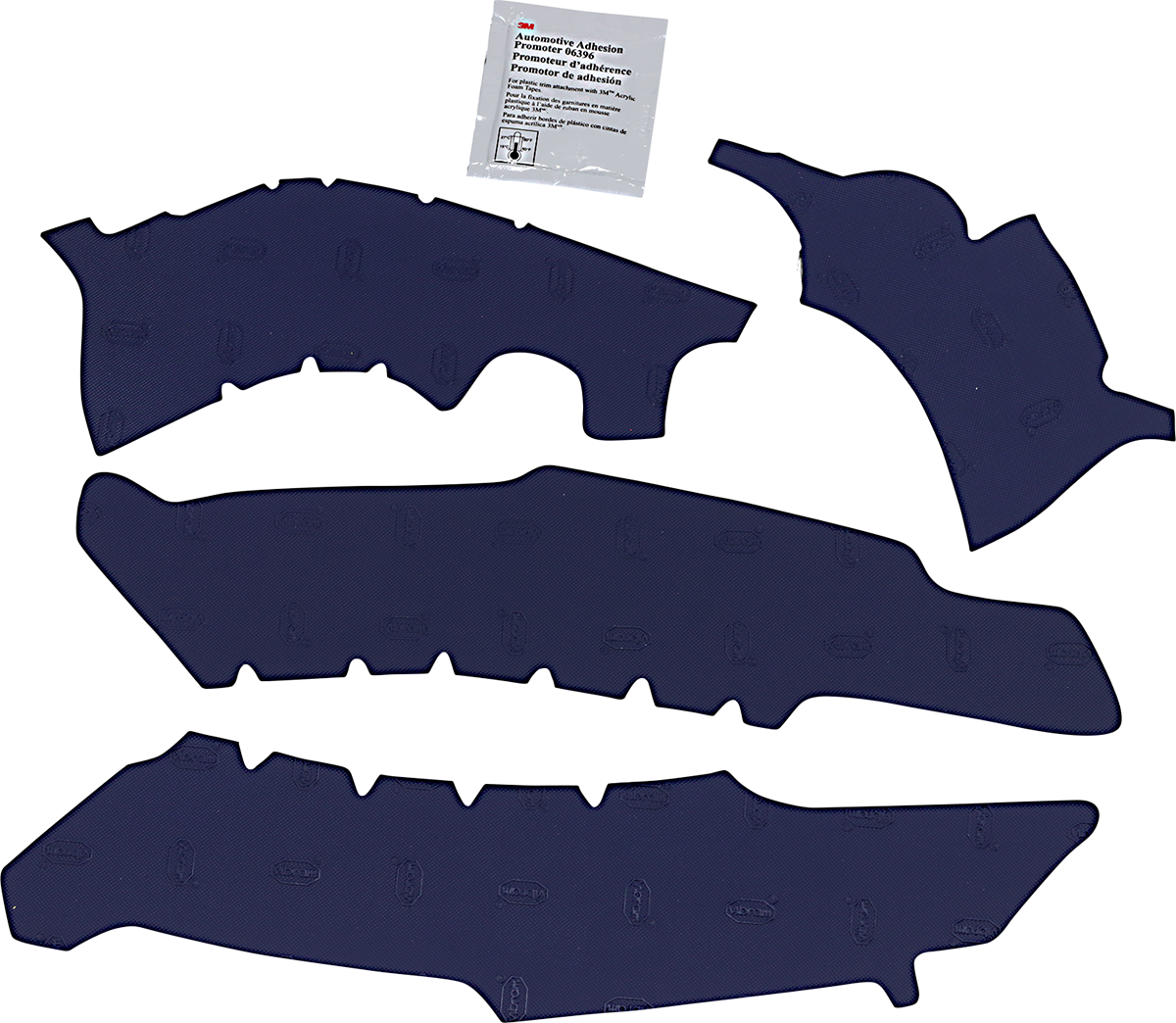 ATHENA Frame Pads - Blue - Yamaha - YZ '14-'17 M7340B