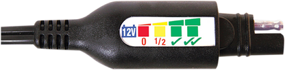 TECMATE Permanent Power Lead with Battery/Charge Status - 24" O-124