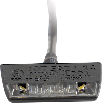 KOSO NORTH AMERICA LED License Plate Light HD008000